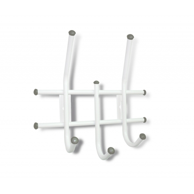 Вешалка Sheffilton Стандарт-2 / 3 (белый/серый)