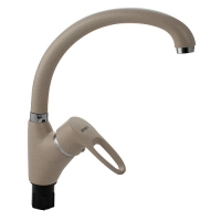 Смеситель кухонный BRIMIX боковой светлобежевый шаровый корпус 2029