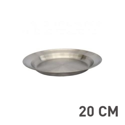Тарелка нерж суп диам 20см МН-170 индия