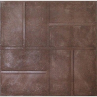 Плитка тротуарная полимерпесчаная 330х330х35 шоколад (4кг) Плитка тротуарная полимерпесчаная 330х330х35 шоколад (4кг)