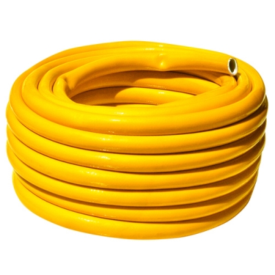 Шланг полив.армир.ЯНТАРЬ лимонный д.20*2мм (25м) г.Волгоград