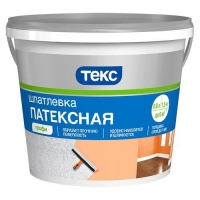 Шпатлевка латексная 1.5 кг. Профи ТЕКС