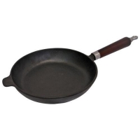 Сковорода чугунная с деревянной ручкой CIF26-W, диам - 26 см 983004
