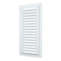 (1530МЭ) Решетка вентиляц. вытяжная стальная с покрытием полимерной эмалью 150х300 "ЭРА"