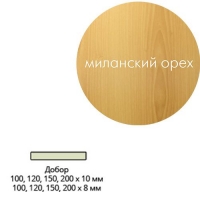 Добор ПВХ (мил.орех) 150 х10х2070 мм Леском