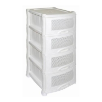 Комод 4-х секционный без декора Плетенка бел 035406 Виолет Комод 4-х секционный без декора Плетенка бел 035406 Виолет