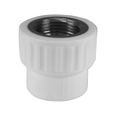 Муфта переходная с внутр. резьбой 25 x 1 (60/15) (Valfex) БЕЛАЯ