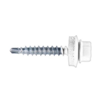 Саморезы кровельные 4,8 х 35 белые RAL 9003 (3000 шт) г.Калуга