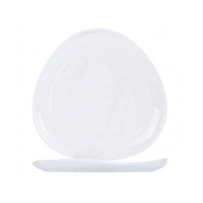 Тарелка обеденная "Вайт" 25,5 см арт.RLP100X