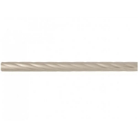 Труба d19 Твист серебро матовое 2,0м