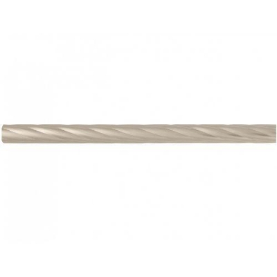 Труба d19 Твист серебро матовое 2,0м