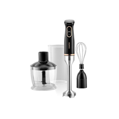 Блендер Centek CT-1347 Black 800Вт, турбо режим, DC мотор , стакан 600мл+мерн стакан 600мл