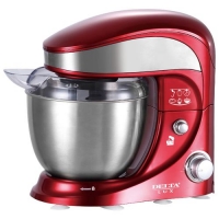 Миксер планетарный DELTA LUX DL-5070P красный, 1000Вт., чаша из нерж. стали - 4л Миксер планетарный DELTA LUX DL-5070P красный, 1000Вт., чаша из нерж. стали - 4л
