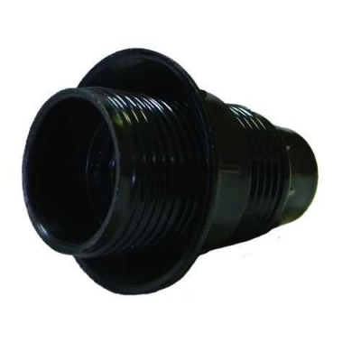 Патрон карболитовый с кольцом, Е27, черный, TDM (SQ0335-0002) Р