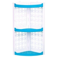 Полка для ванной комнаты угловая