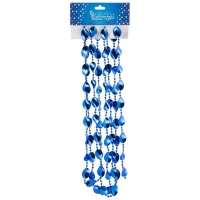 Бусы Эллипс цвет синий арт.104066