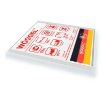 Монолитный поликарбонат Woggel 2мм (Б/цв) (2,05 х 3,05 м)