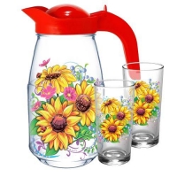 Набор для воды 3пр. арт.1607/2- Д (Подсолнух)