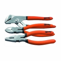 Набор губцевого инструмента из 3х предметов №2 (плоскогубцы, бокорезы, клещи перестав.) SPARTA 13545