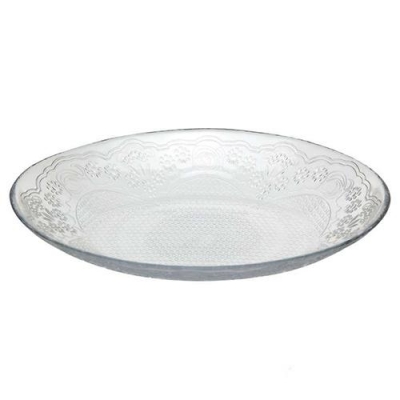 Тарелка упрочн. Лейси 2 шт. 215х165 мм арт.10548B