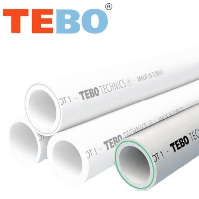 Труба 40 SDR6 толщина стенки 6.7 мм (стекловолокно) R-TB Tebo (ХВС,ГВС, Отопление)