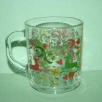 07с1335 ДЗ ОлениП кр: Кружка Green Tea 200мл (Олени и подарки круговая) К (0,2л)