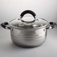 BE-198/2 Кастрюля из нерж стали со стеклянной крышкой (d=22; 5,0 л) (6)