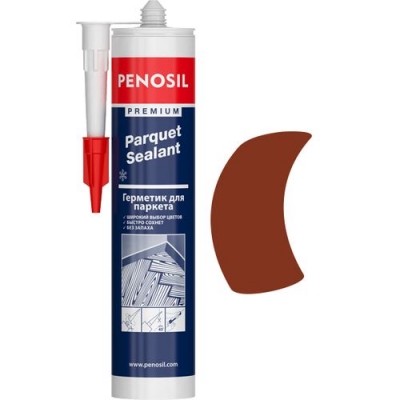 Герметик Penosil PF - 106, для паркета, красно-коричневая ольха, 310 ml.