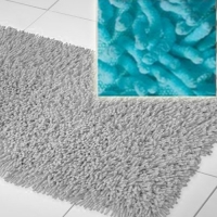 Коврик для в/к Макароны 50х80 1 предм. бирюзовый Коврик для в/к Макароны 50х80 1 предм. бирюзовый