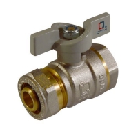 Кран шар. для воды 16x1/2 ц/г бабочка CTM СТАНДАРТ CWPF1216 Кран шар. для воды 16x1/2 ц/г бабочка CTM СТАНДАРТ CWPF1216