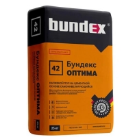 Наливной пол Бундекс Оптима (цементный) 25кг Наливной пол Бундекс Оптима (цементный) 25кг
