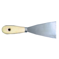 БИБЕР 35106 Шпатель 100мм с деревянной ручкой(12)