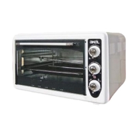 Электродуховка AKEL AF-740 (белая) (36 л, терморег., таймер, гриль)