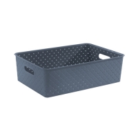 Корзинка Береста 7,5л 350х245х105мм (космик) 522035 Виолет