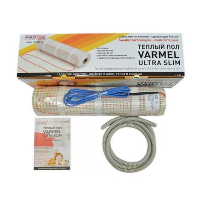 Нагревательный мат Varmel Ultra Slim Twin 4,0-600 230V
