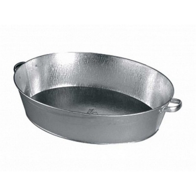 Таз овальный оцинкованный 17л.