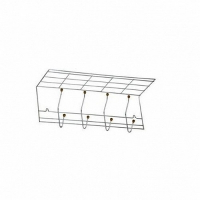 Вешалка 4-х крючковая о. с шариками арт. ТНП-11.1