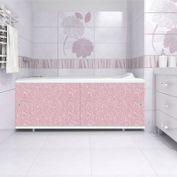 Экран п/в Кварт РОЗОВЫЙ ИНЕЙ (1.68)