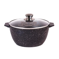 Кастрюля 8л АП Гранит black арт.48802