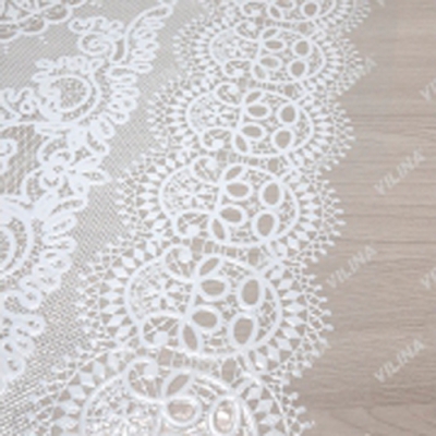 027 white Клеенка ПВХ в рулоне LACE(Муза) 1,32*22 м