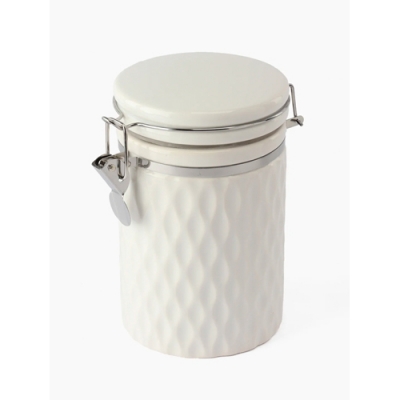 Банка "Жемчужная волна" 900 мл с клипсой в подарочной упаковке MFK07954