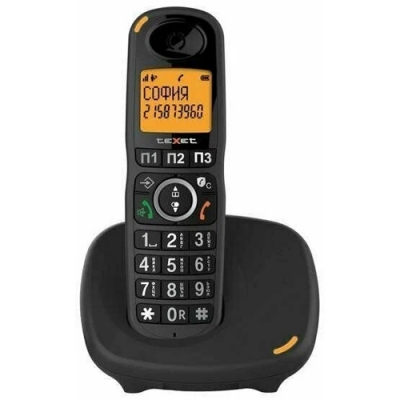 Бесшнуровой телефонный аппарат teXet TX-D8905A черный Бесшнуровой телефонный аппарат teXet TX-D8905A черный