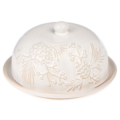 Блюдо сервировочное с крышкой коллекция "Pine cones", 19,6*19,6*10,5 см 230-512