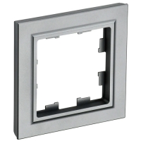 BRITE Рамка 1-местная РУ-1-БрС сталь IEK BRITE Рамка 1-местная РУ-1-БрС сталь IEK