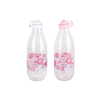 Бутылка для напитков 1000мл, FLORA микс 182054-C