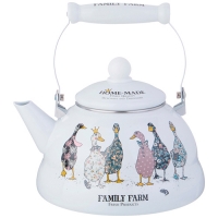 Чайник agness эмалированный серия "Family farm", 3 л 934-627 Чайник agness эмалированный серия "Family farm", 3 л 934-627
