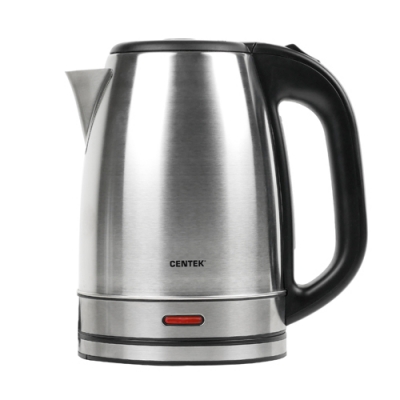 Чайник Centek CT-1071 (матовый) 1.7л, 2200Вт, стальной корпус крышка окно уровня воды, LED индикатор