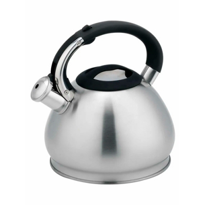 Чайник из нержавеющей стали со свистком "Модерн" 3 литра вв цветной коробке арт.MFK21171
