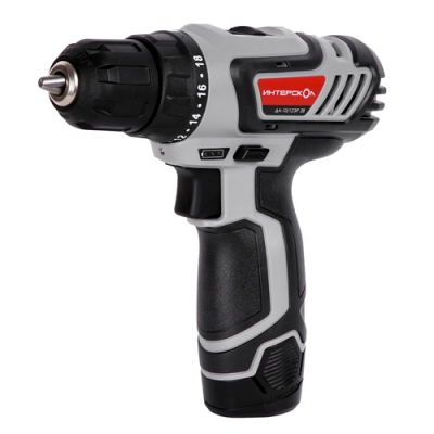 ДА-10/12ЭР 28 акк. дрель-шуруп (Li-ion, экокейс, 1 аккум., 2,0Ач, ЗУ) "Интерскол"