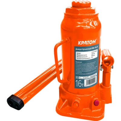 Домкрат бутылочный Кратон HBJ-16.0